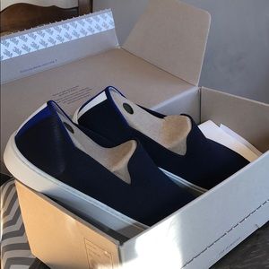 Brand new Navy Rothy’s slip on sneakers